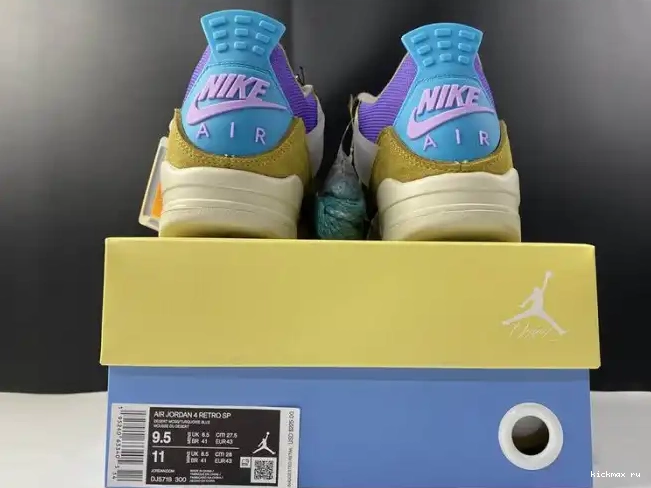 Cheap Kickmax Jordan Union x Air DJ5718-300 Moss Desert 4 SP 0527